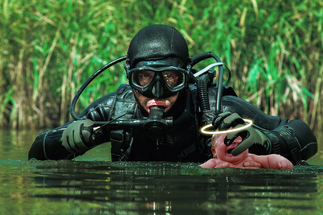 Navy SEAL Kills 8lb 6oz Baby Jesus on Easter