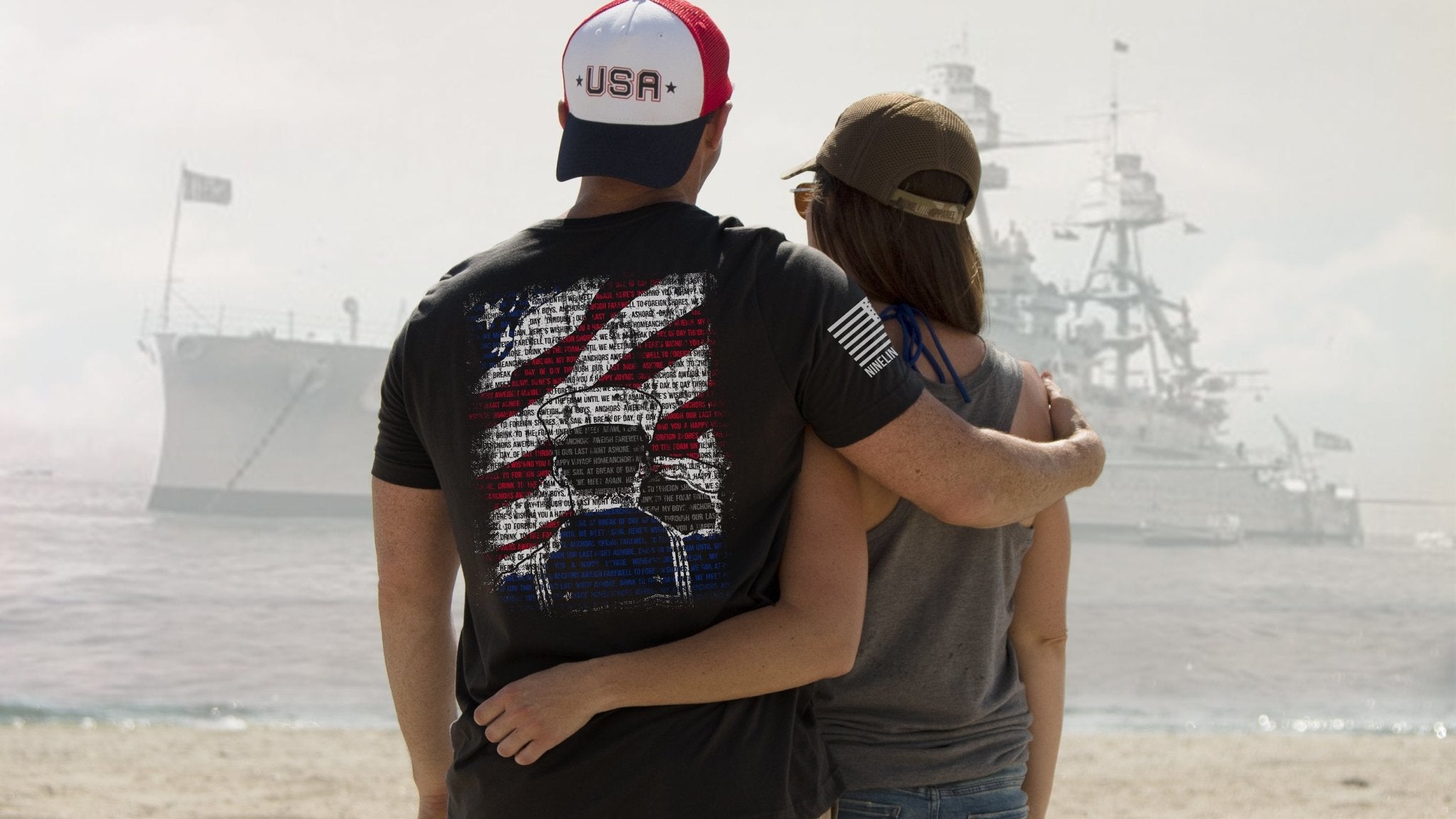 ANCHORS AWEIGH - Nine Line Apparel