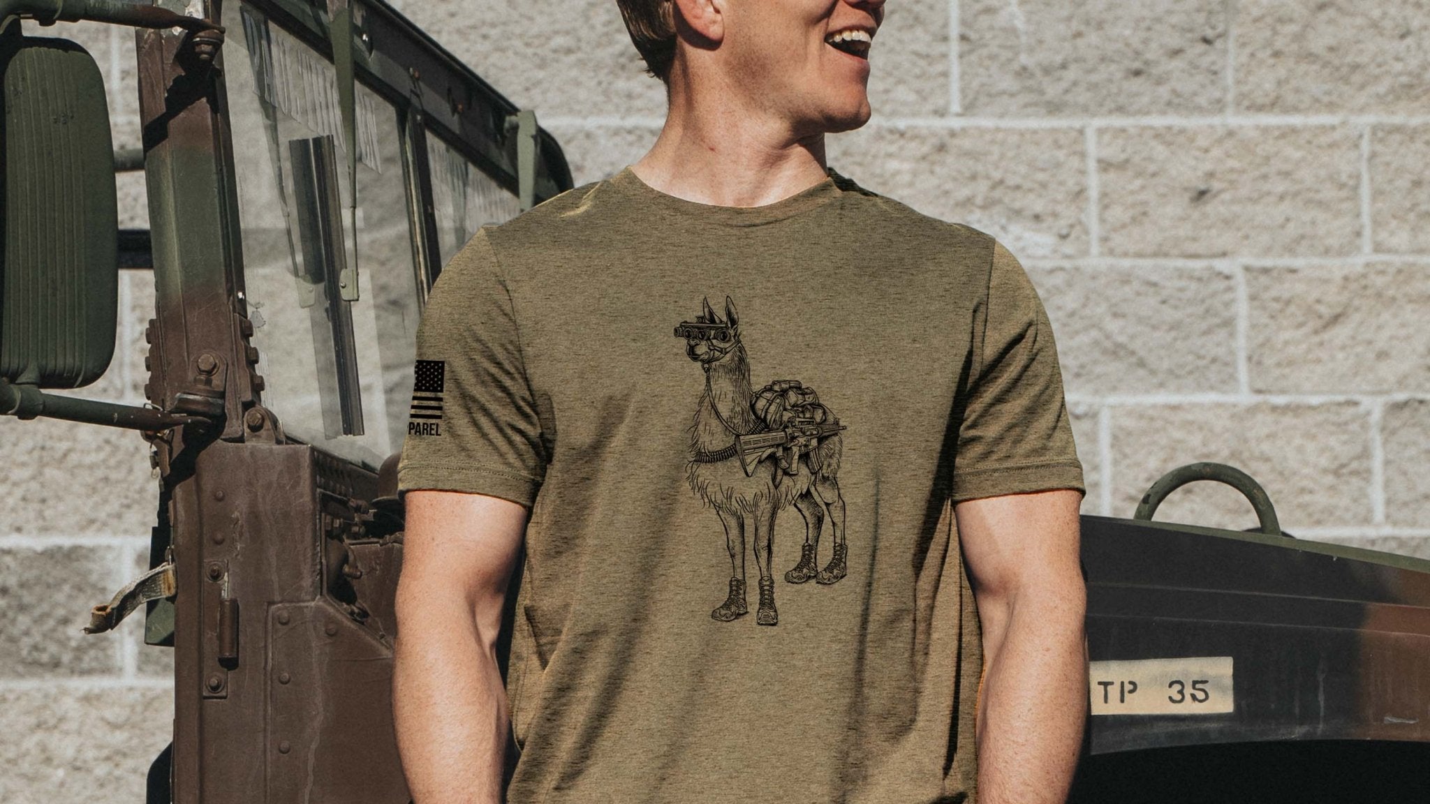 Freedom Llama - Nine Line Apparel