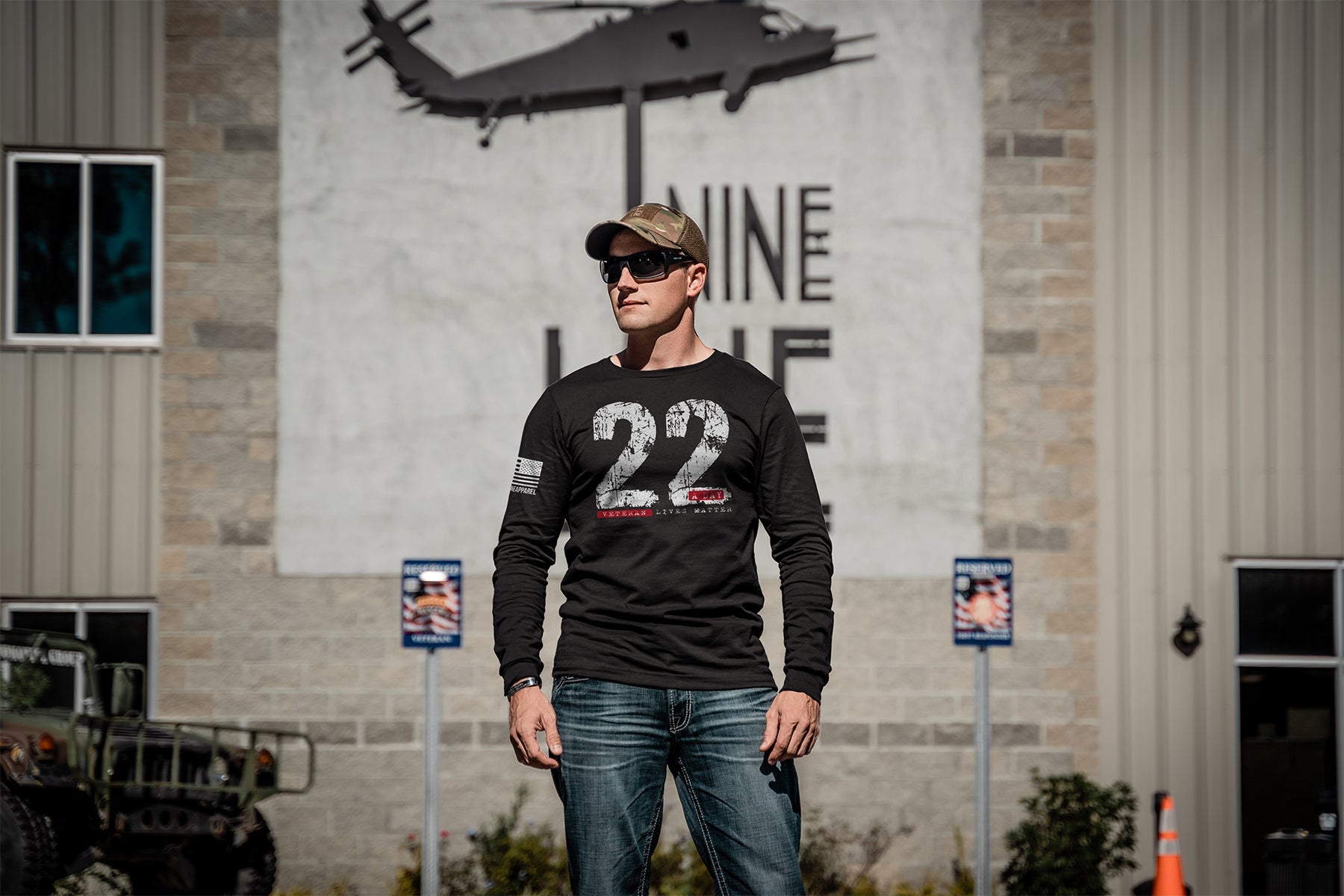 Men's Long Sleeve Shirts - Nine Line Apparel