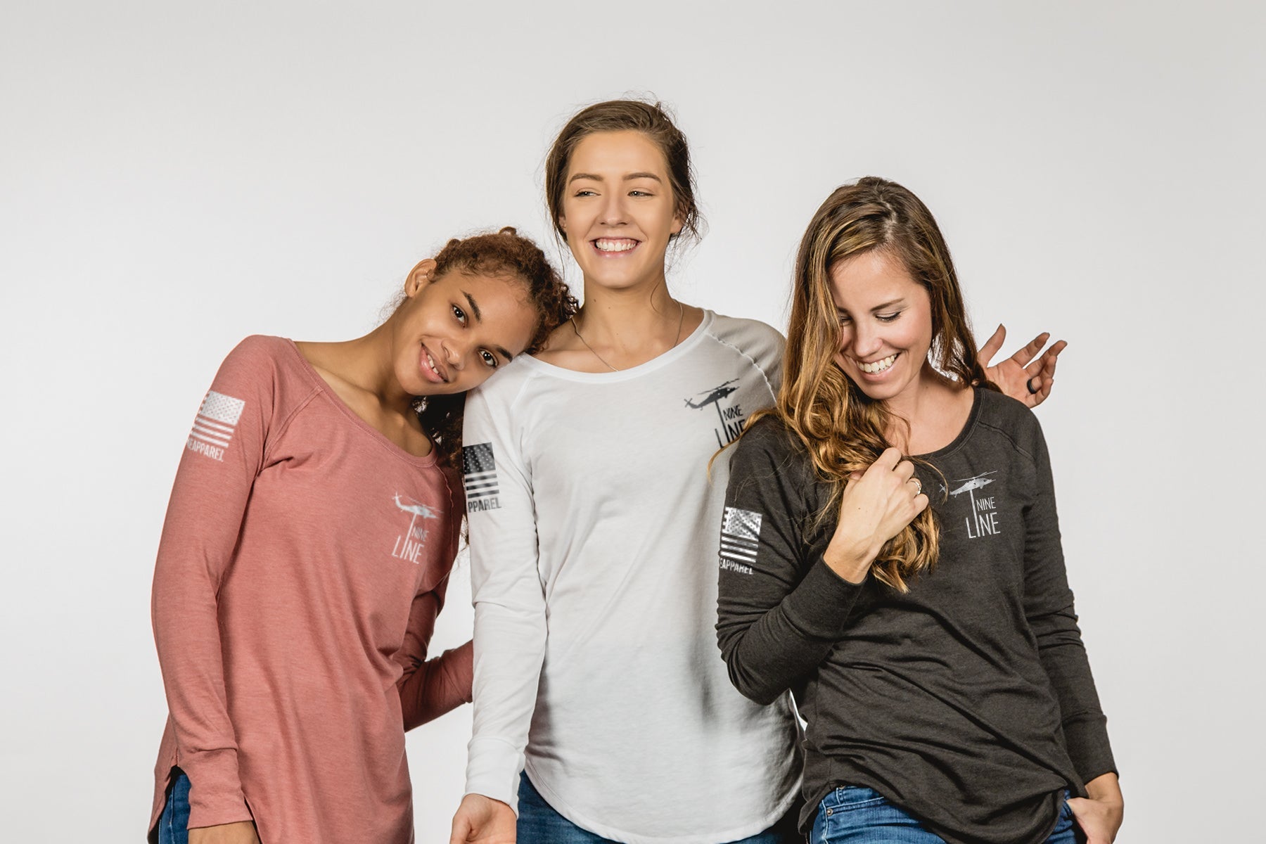 Women's Long Sleeve Shirts - Nine Line Apparel