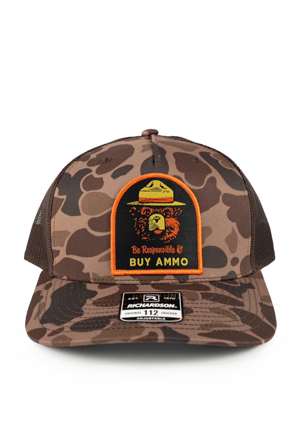 Camo Bear Trucker hat Camo Bear Trucker hat