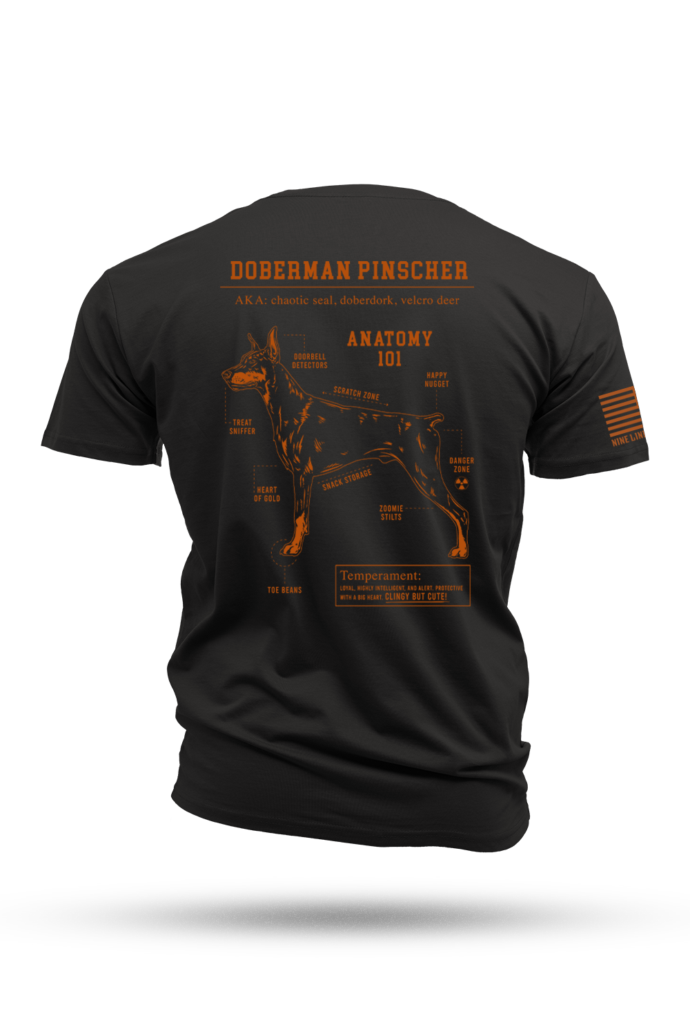 Doberman Schematic - T-Shirt