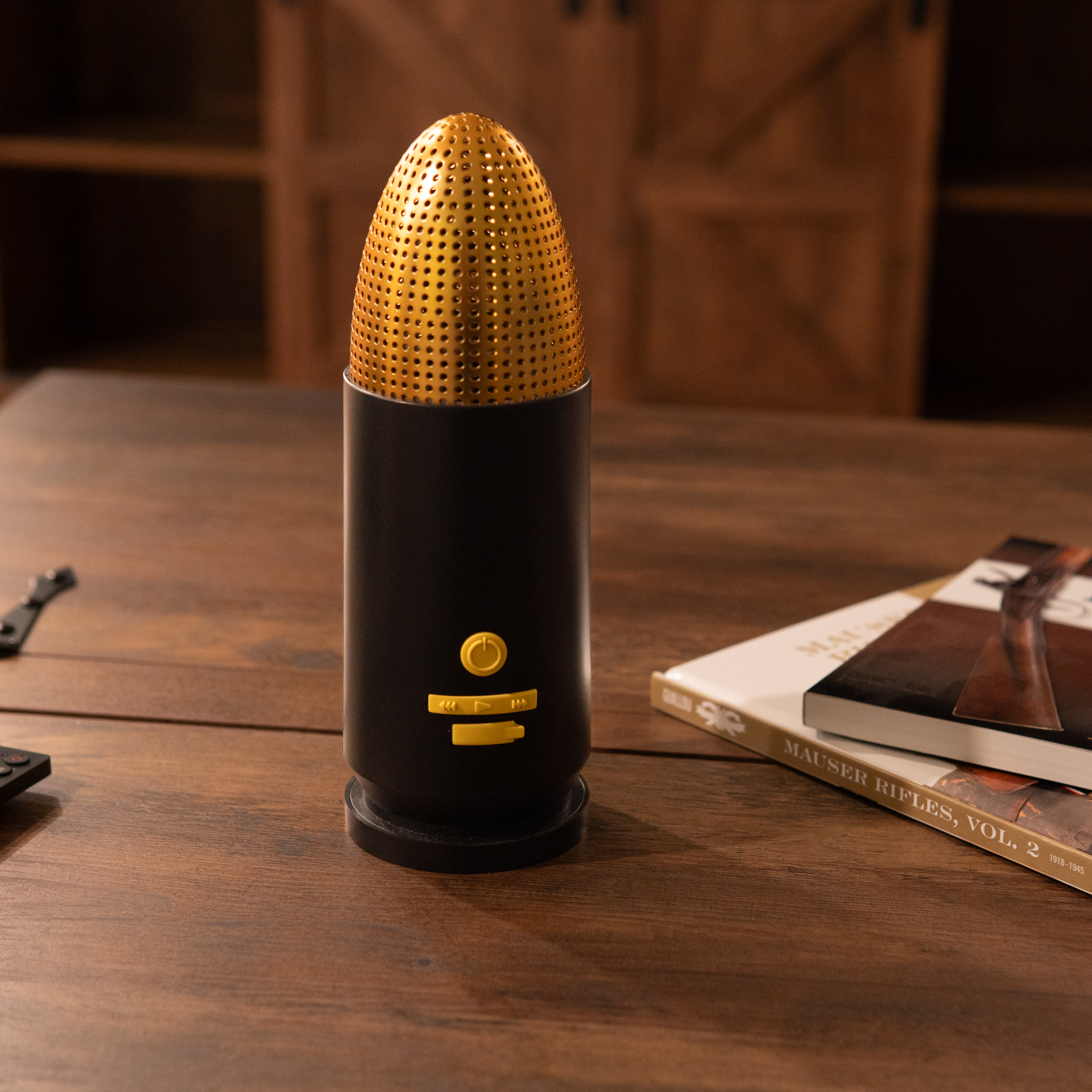 9mm Bullet Portable Bluetooth Speaker (Black)
