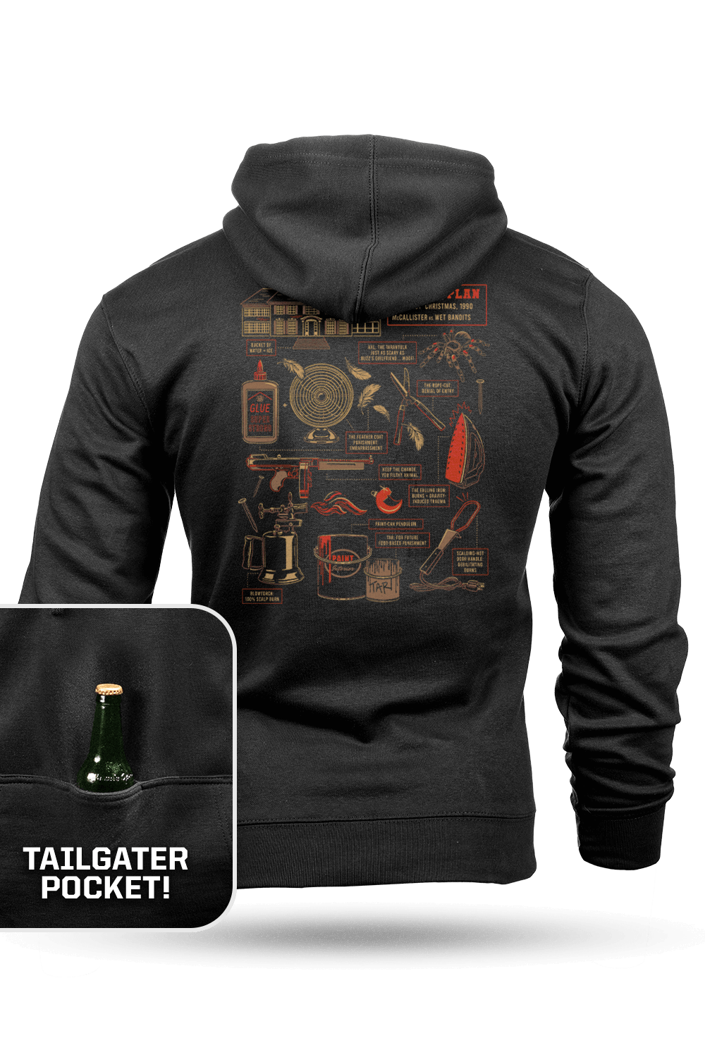 Battle Plan '90 - Tailgater Hoodie