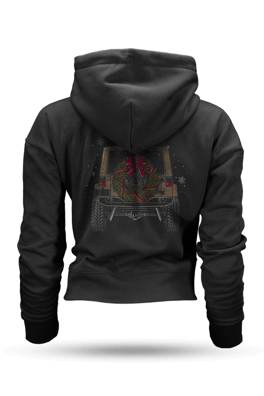 Duck Wreath - Women's Boxy Hoodie