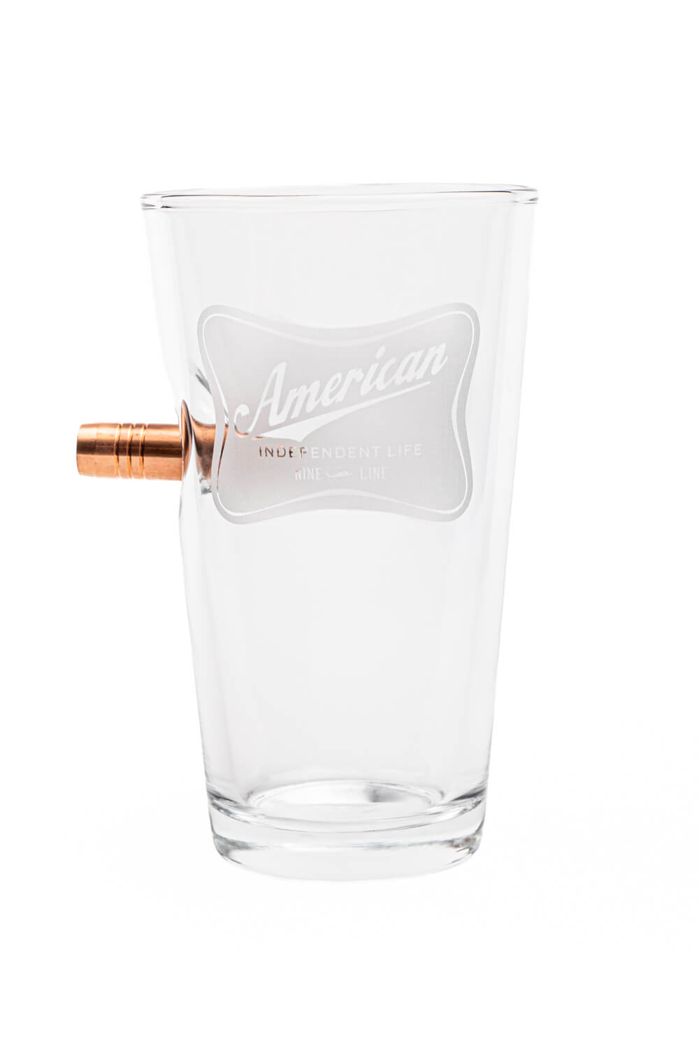American Independent Life 50Cal Pint Glass