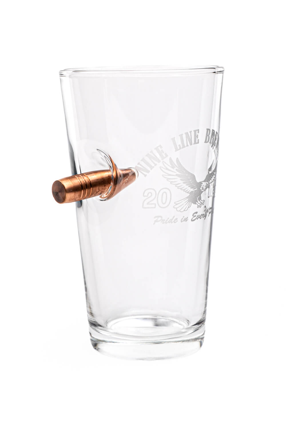 Nine Line Brewery 50Cal Pint Glass