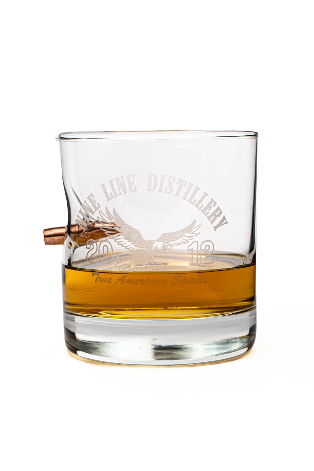 Nine Line Distillery Whiskey Glass