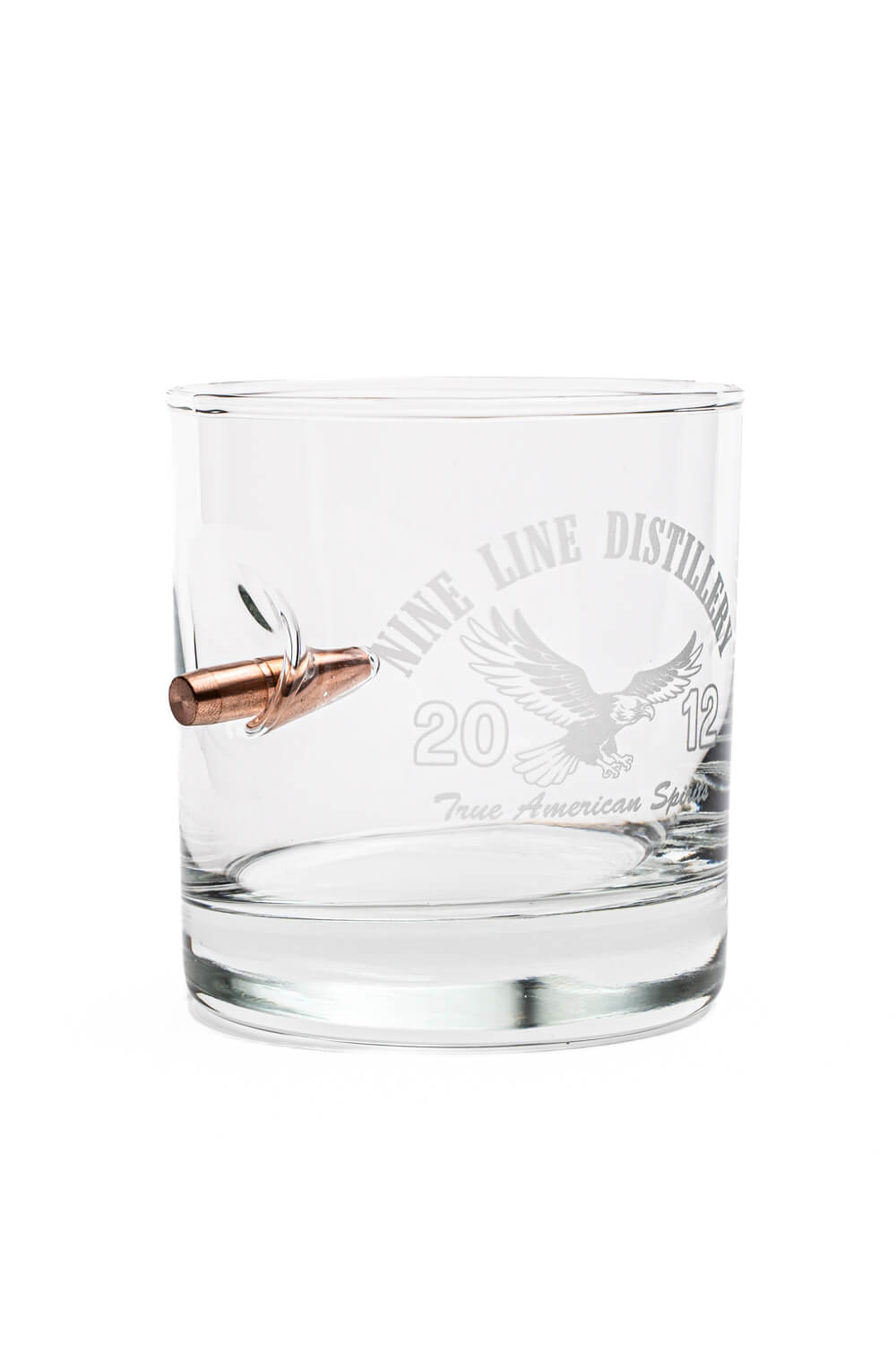 Nine Line Distillery Whiskey Glass