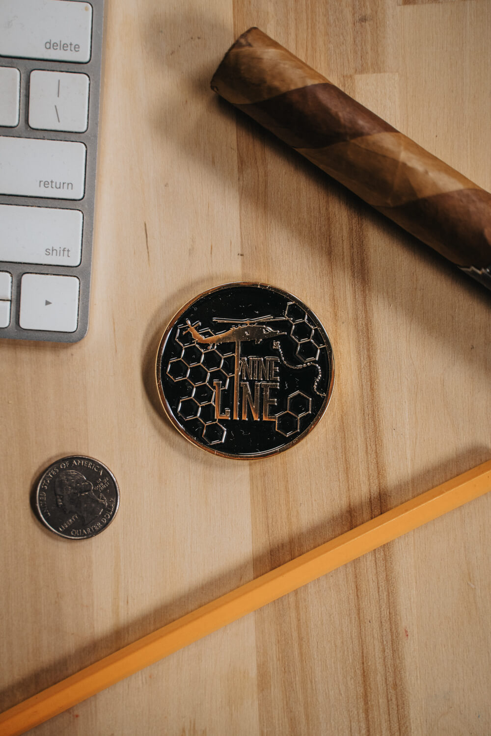 Pooh Bear Challenge Coin