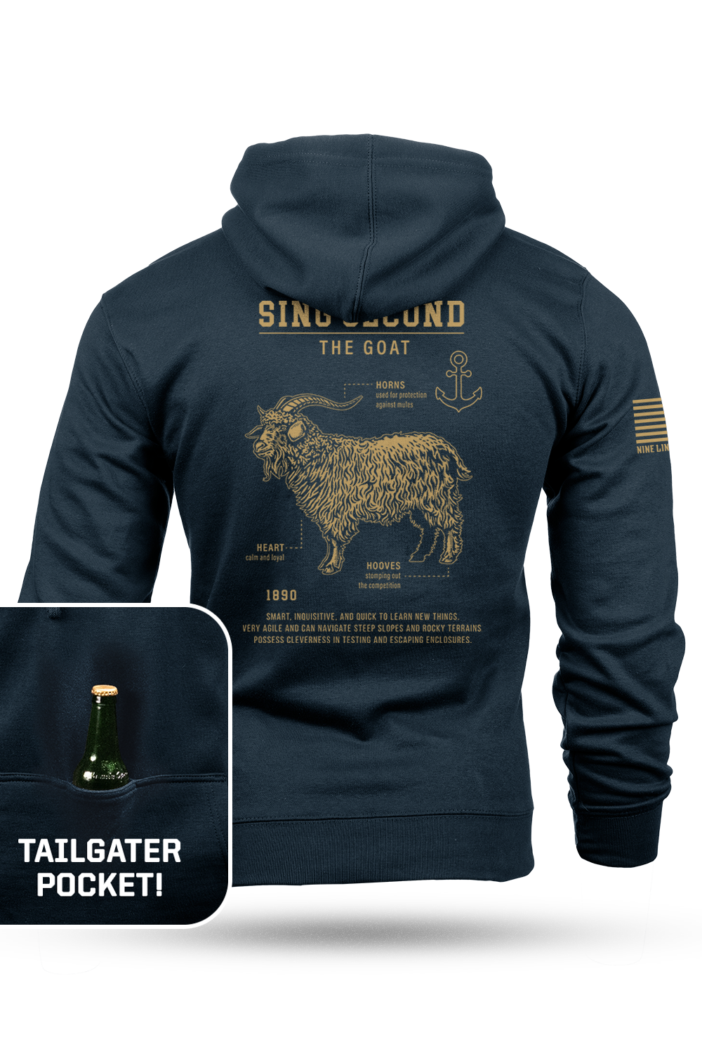 The GOAT, Sing Second - Tailgater Hoodie