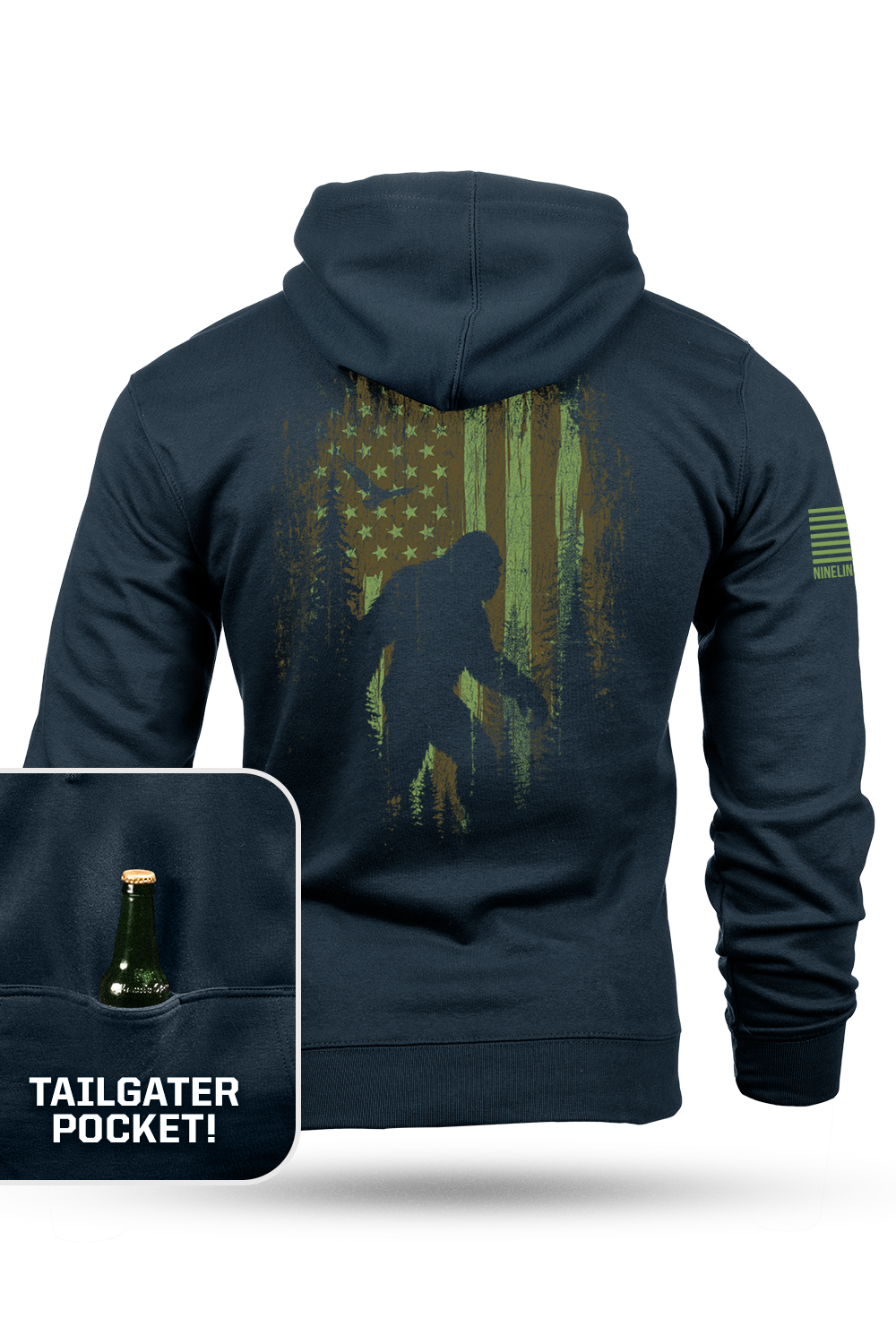 Squatch Flag - Tailgater Hoodie