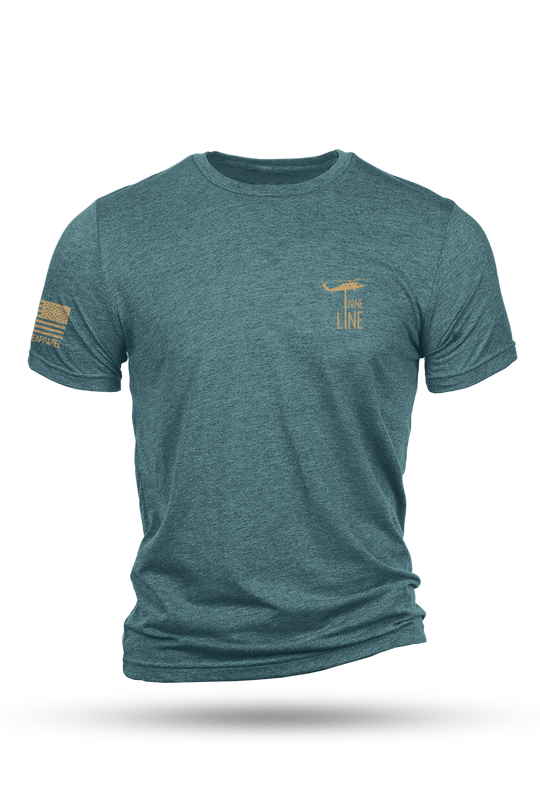 Tan Dropline Logo - T-Shirt