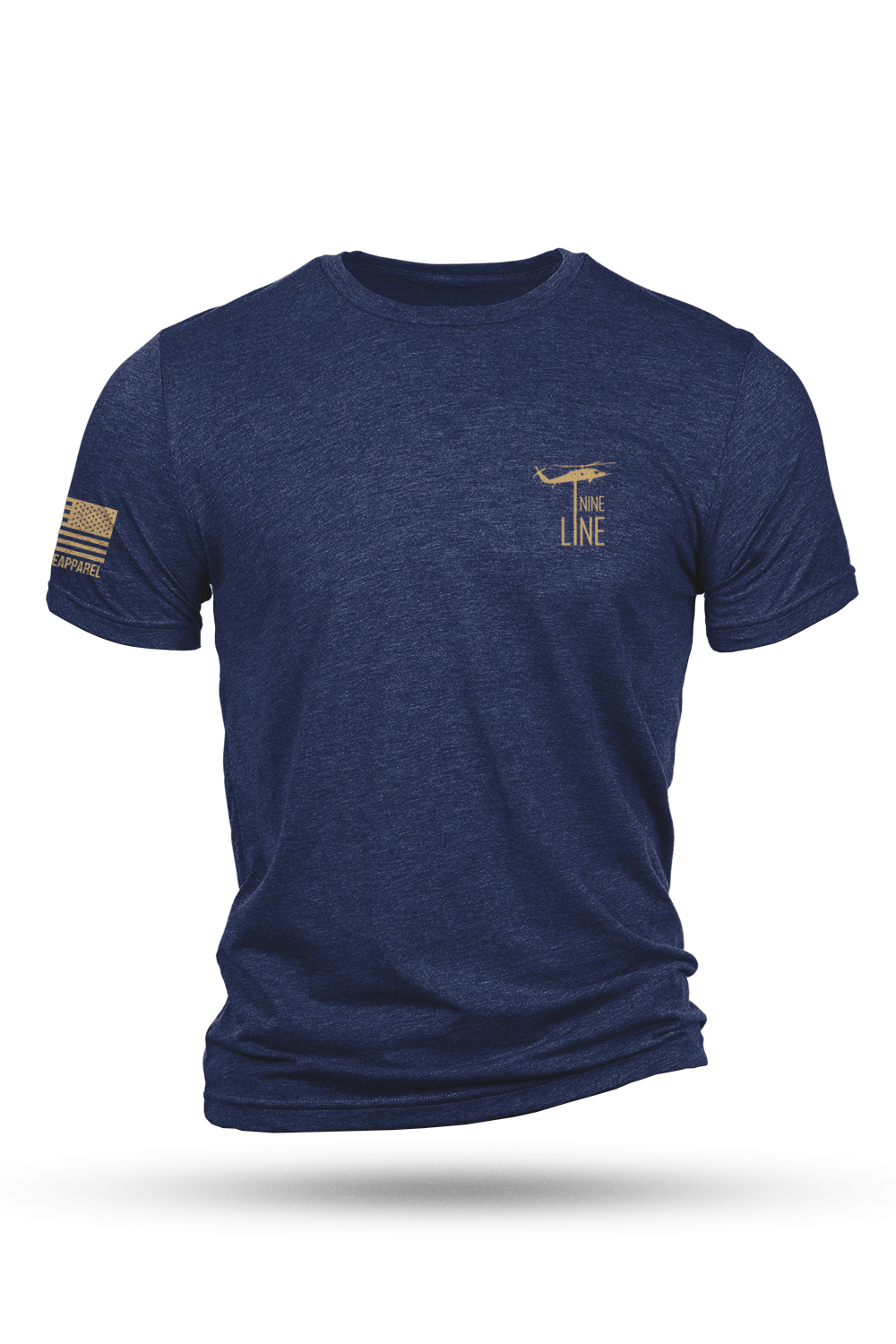 Tan Dropline Logo - T-Shirt