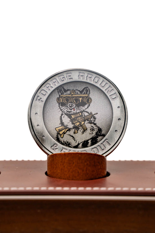 Tactical Trash Panda Challenge Coin