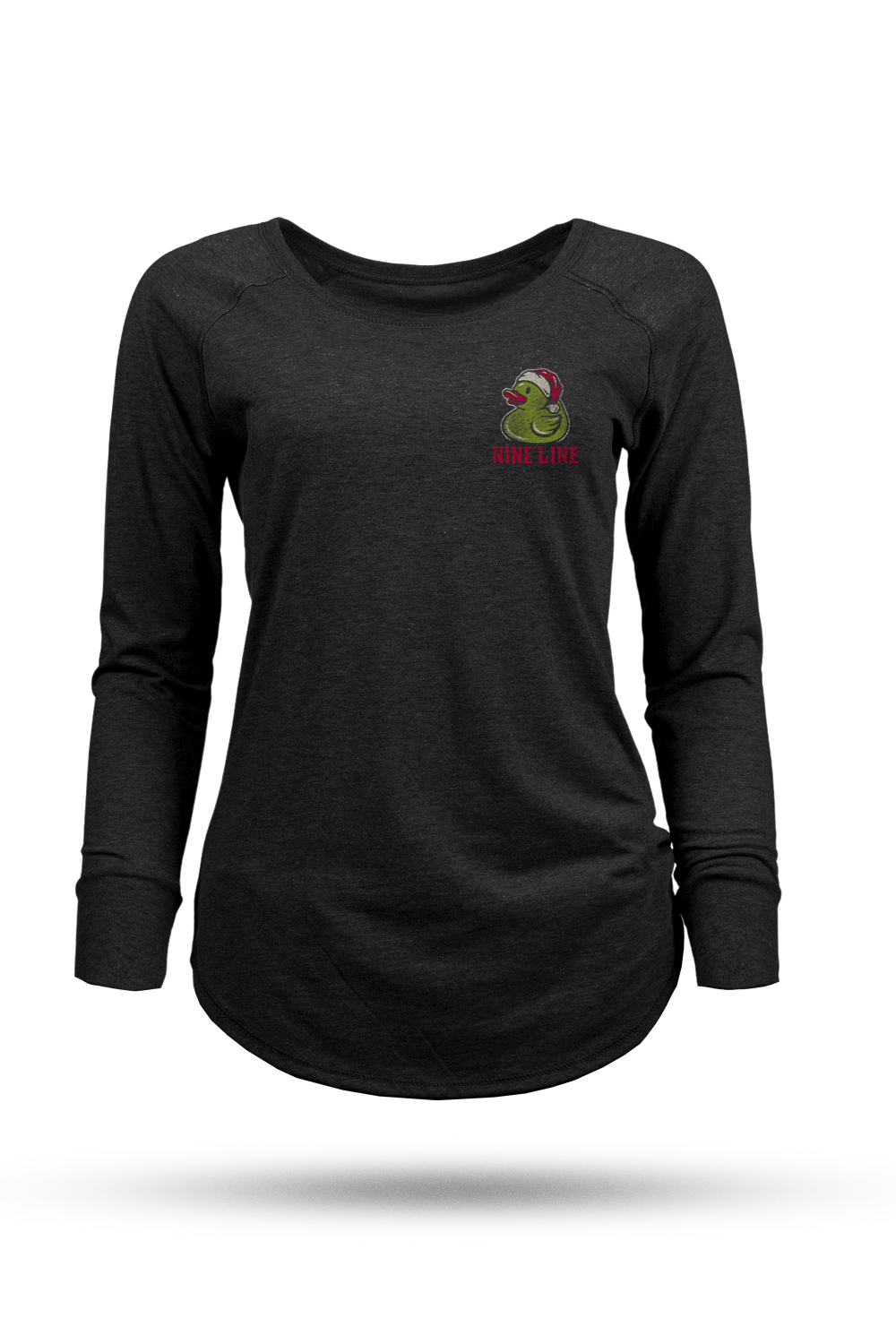 Duck Wreath - Women's Long-Sleeve Shirt