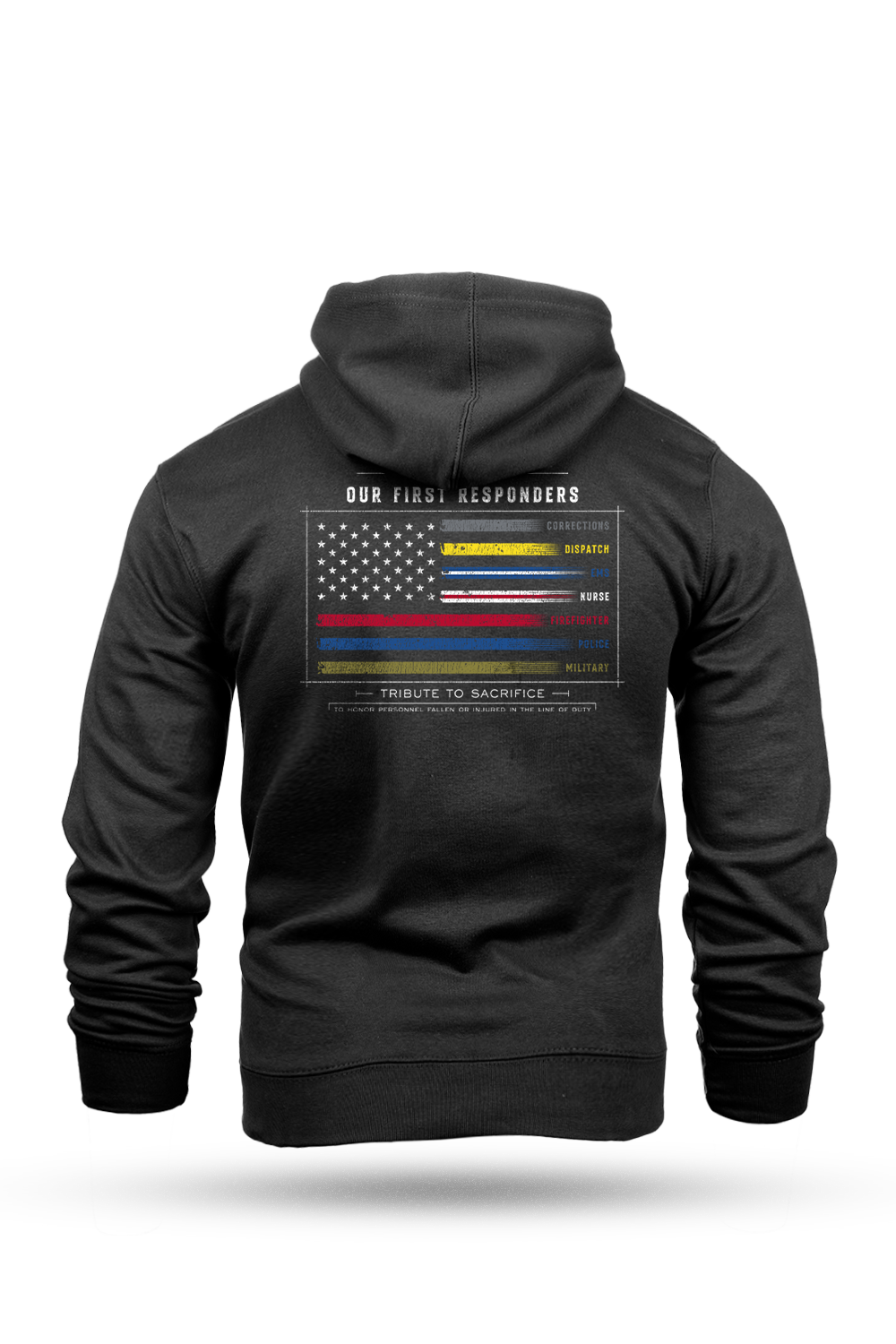 First Responders Flag - Youth Hoodie