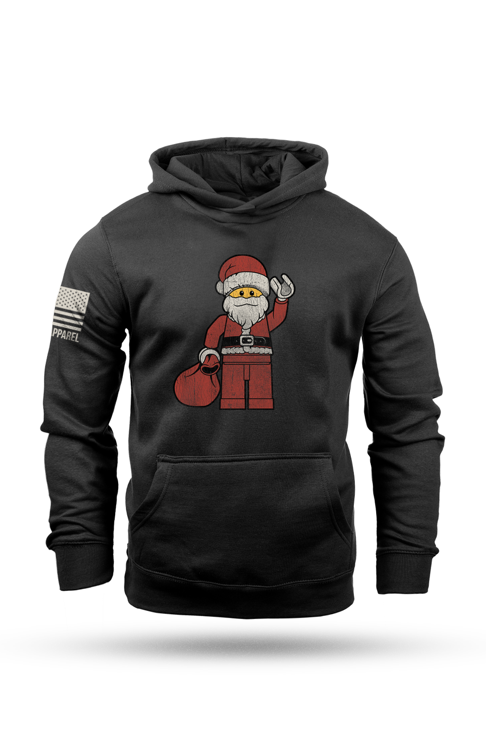 Block Santa - Youth Hoodie