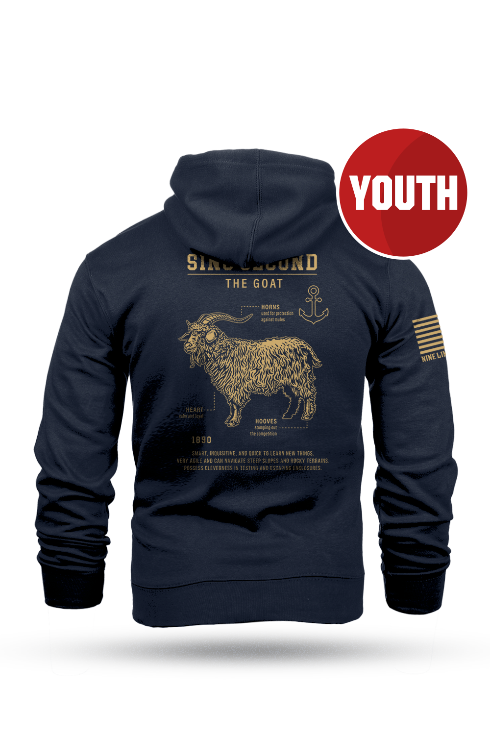 The GOAT, Sing Second - Youth Hoodie