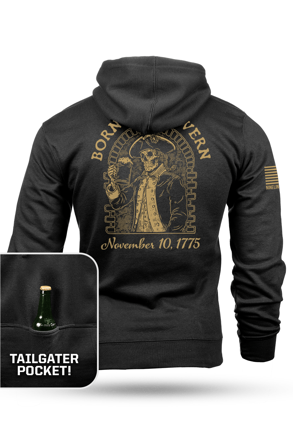Born in a Tavern - Tailgater Hoodie