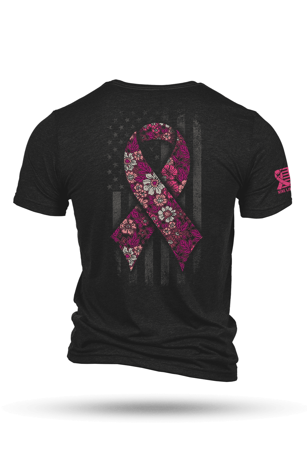 Breast Cancer Ribbon Flag 2025 - T-Shirt