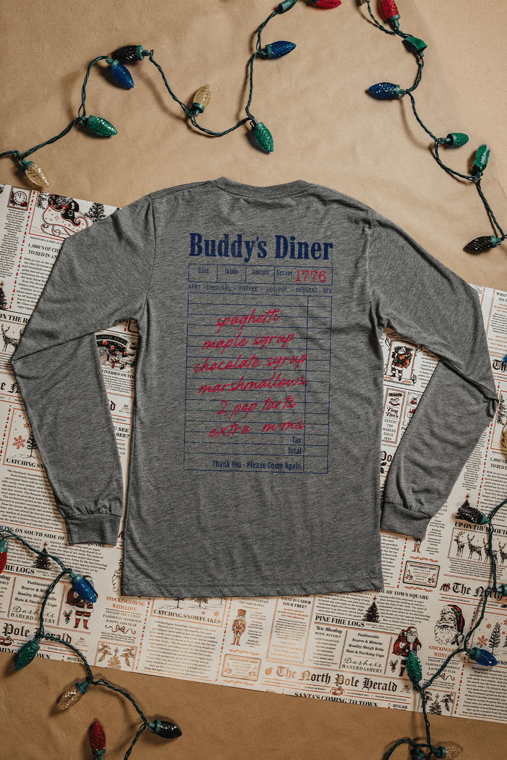 Buddy's Diner - Long-Sleeve Shirt