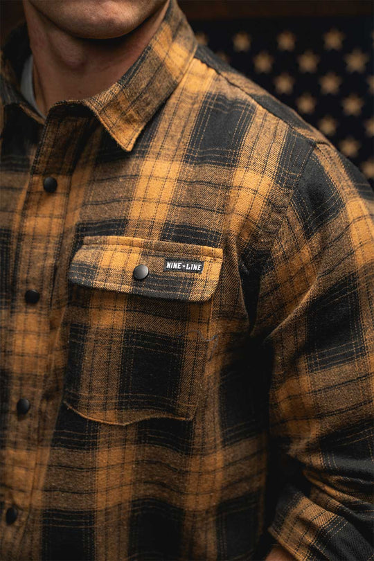 Button - Up Snap Flannel Shirt