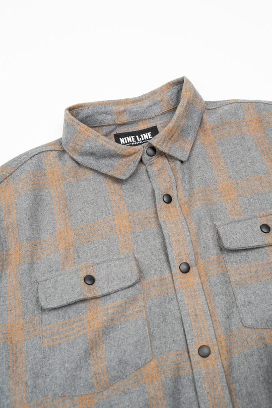 Button - Up Snap Flannel Shirt