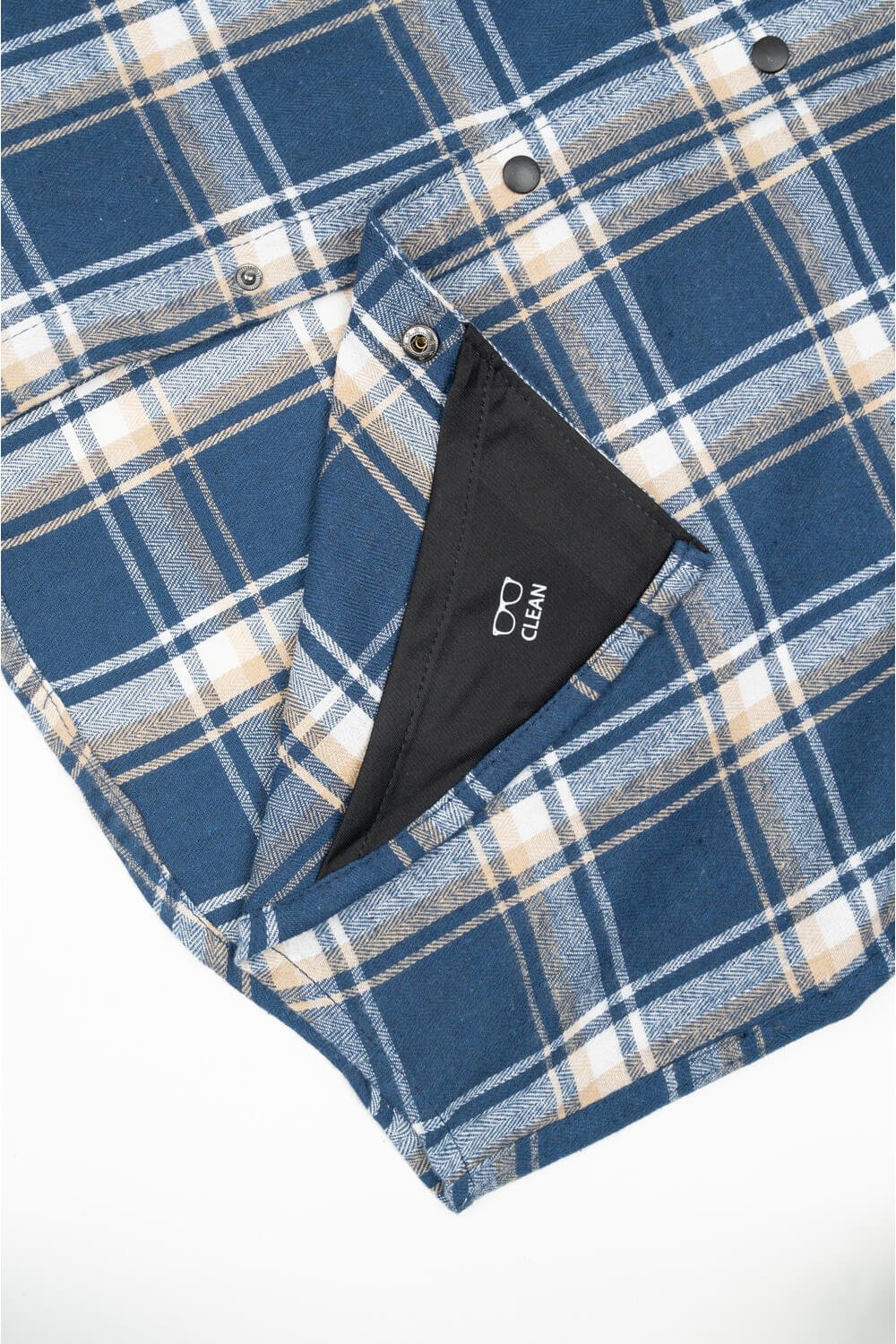 Button - Up Snap Flannel Shirt