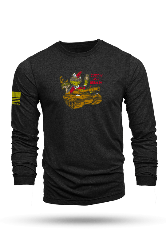 Cuddly as a Grenade - Long - Sleeve Shirt