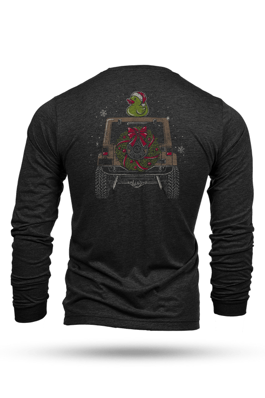 Duck Wreath - Long - Sleeve Shirt