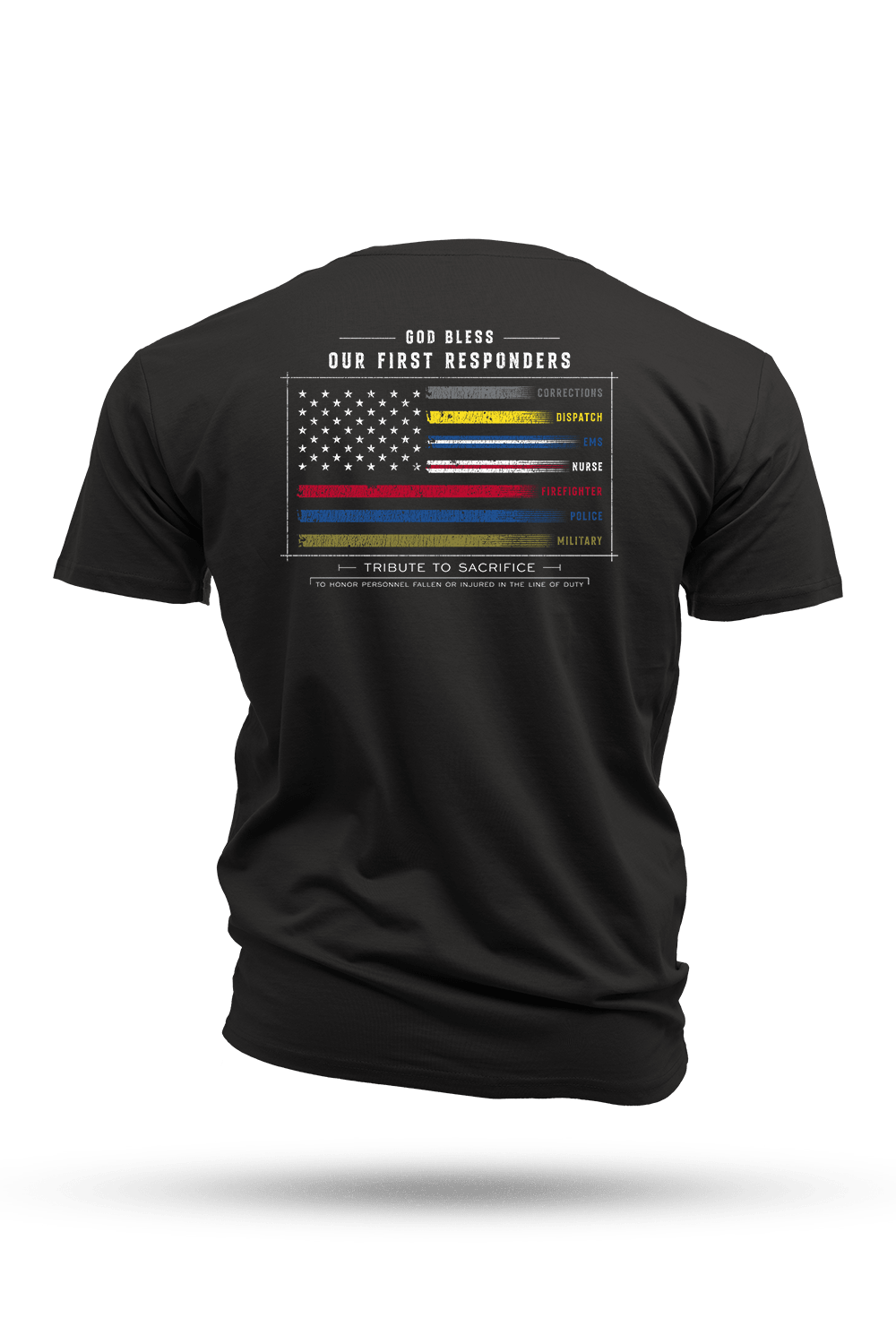 First Responders Flag - T-Shirt