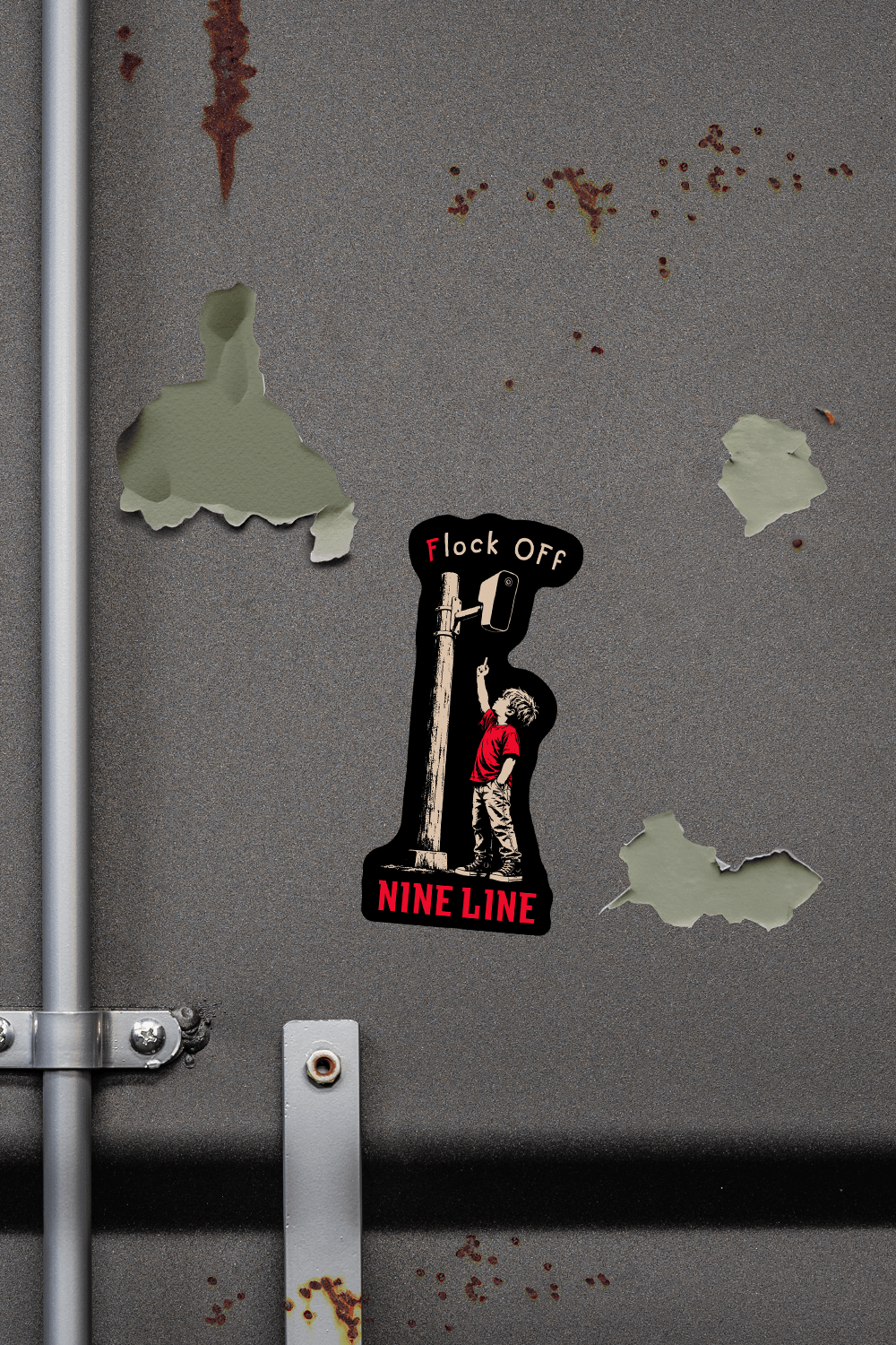 Flock Off - Sticker