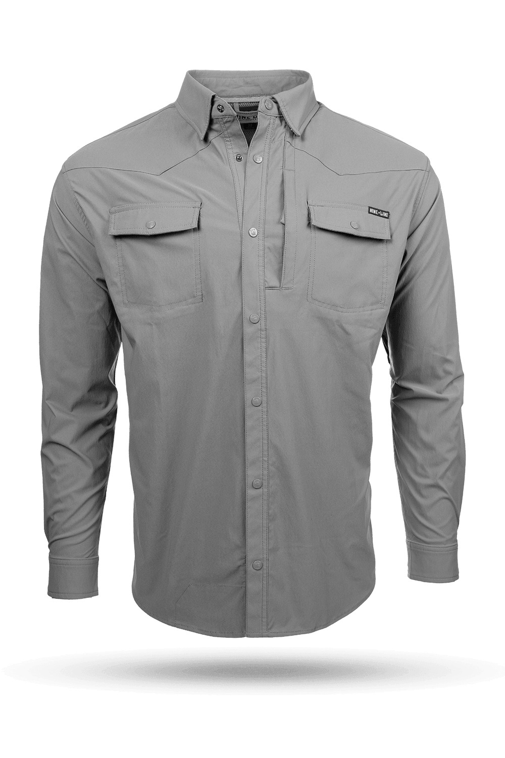 Long Sleeve Performance Snap Shirt – Nine Line Apparel