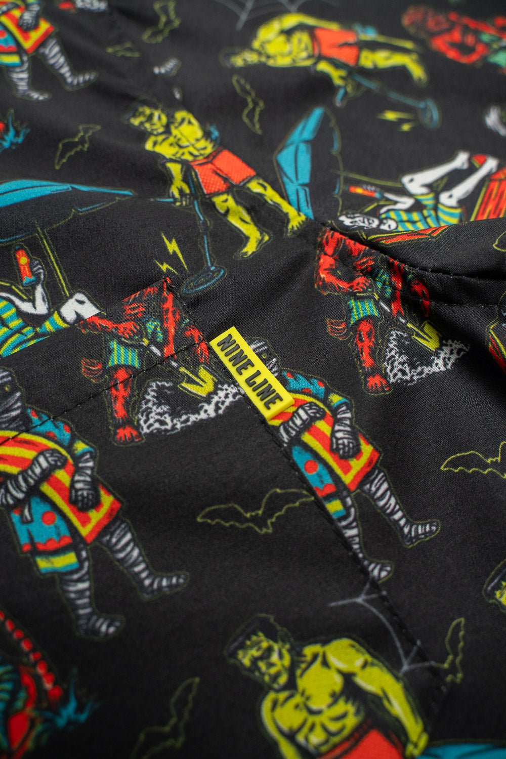 Monster Bash - Short Sleeve Button Down