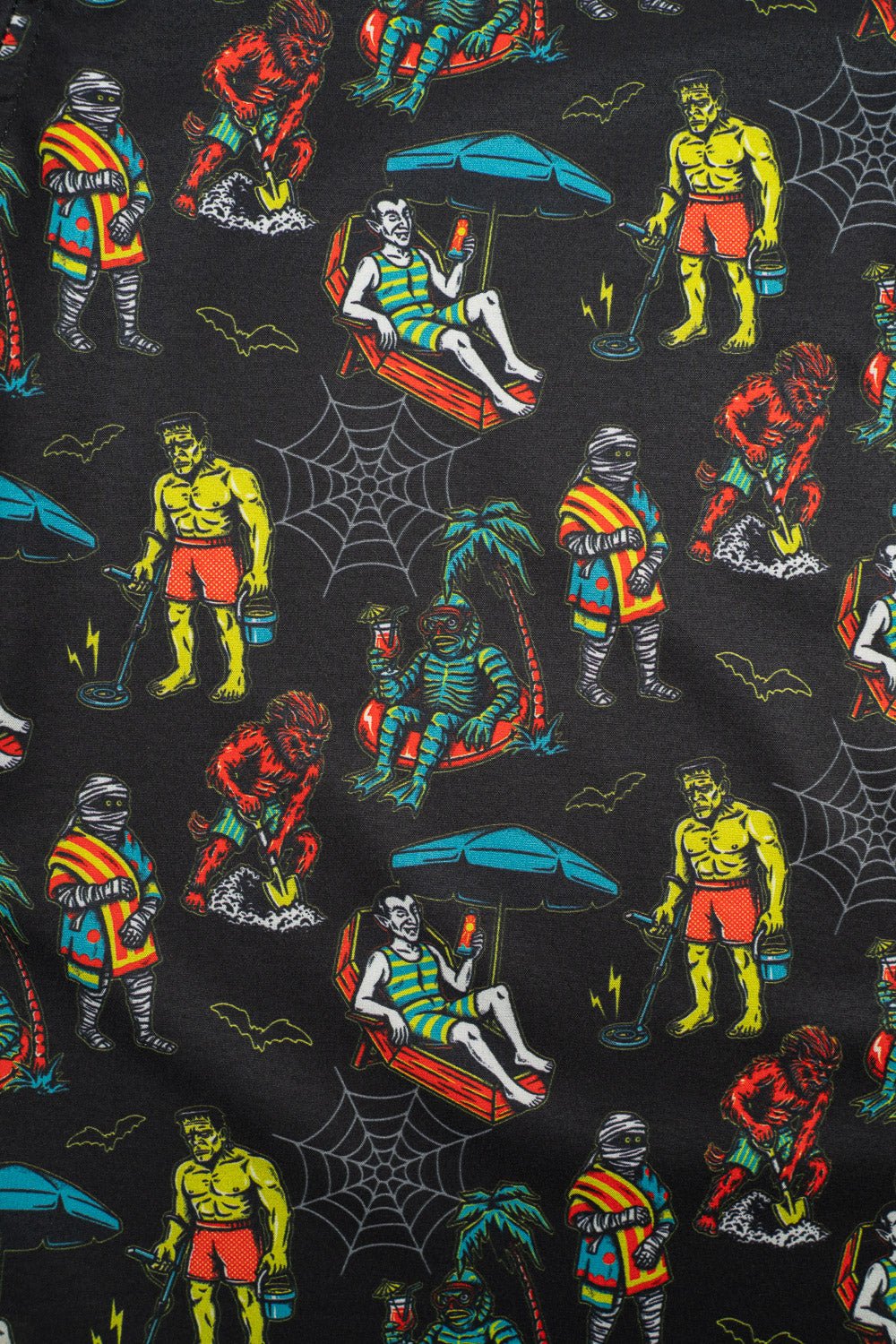Monster Bash - Short Sleeve Button Down