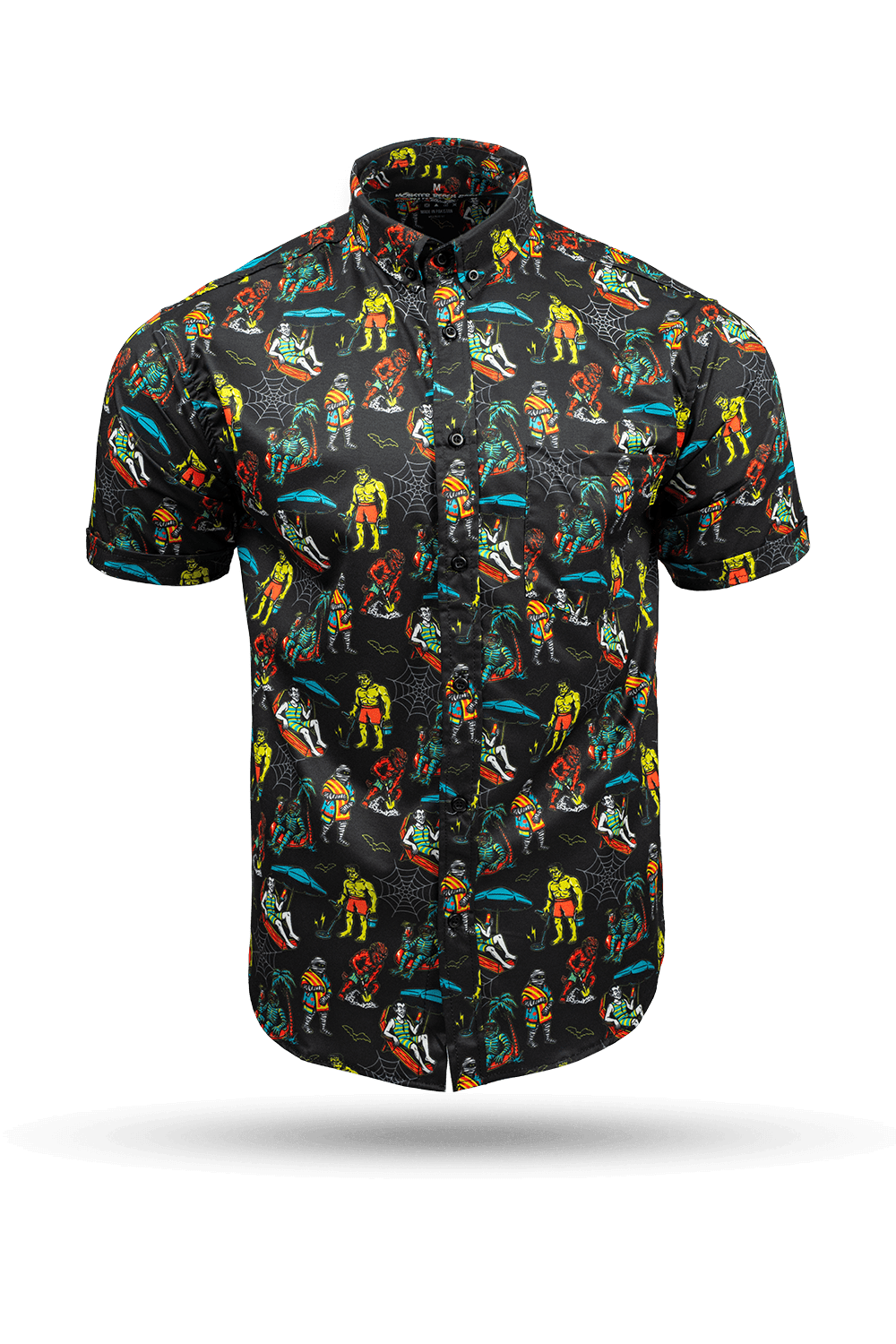 Monster Bash - Short Sleeve Button Down