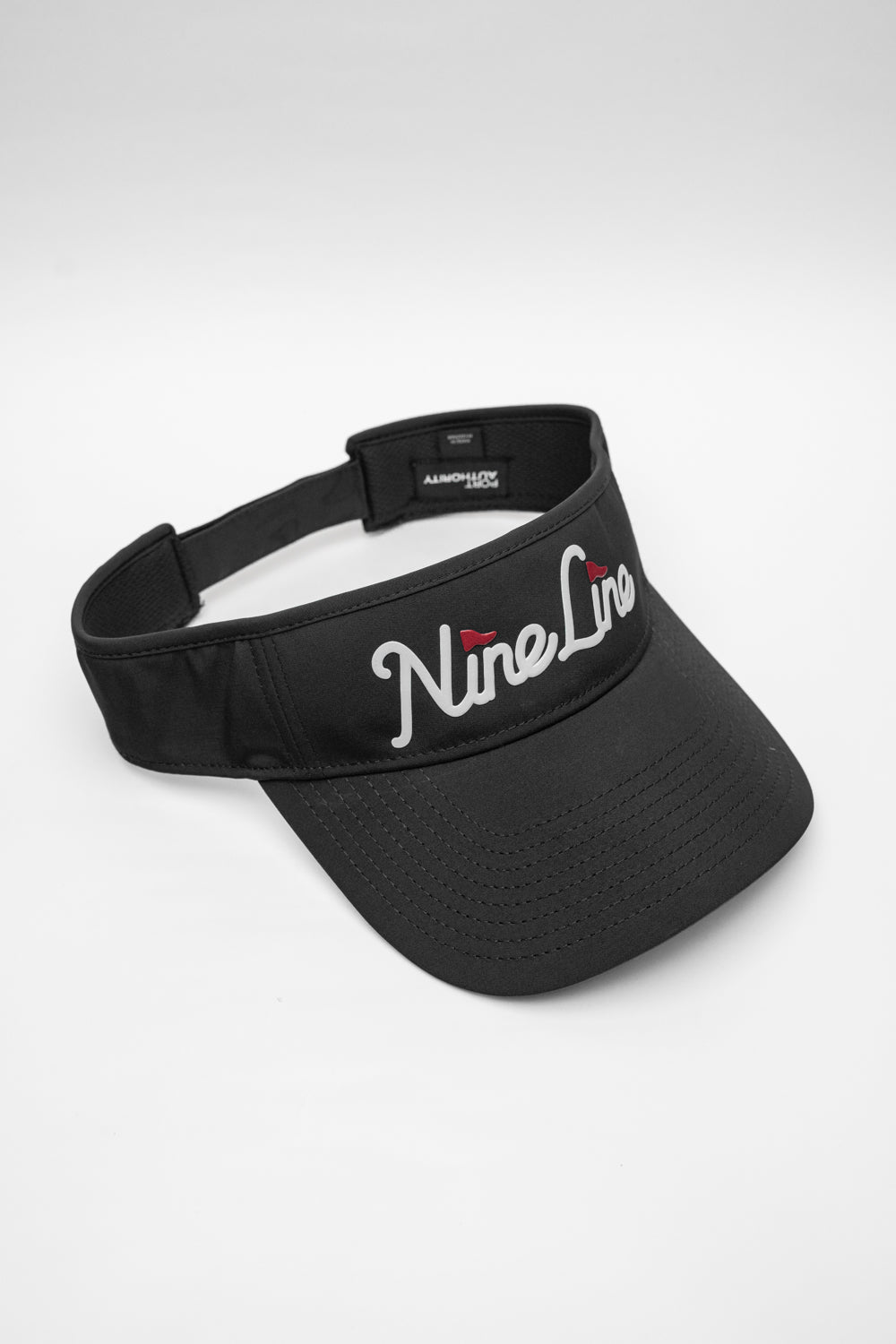 Nine Line Pin Flag Logo Golf Visor