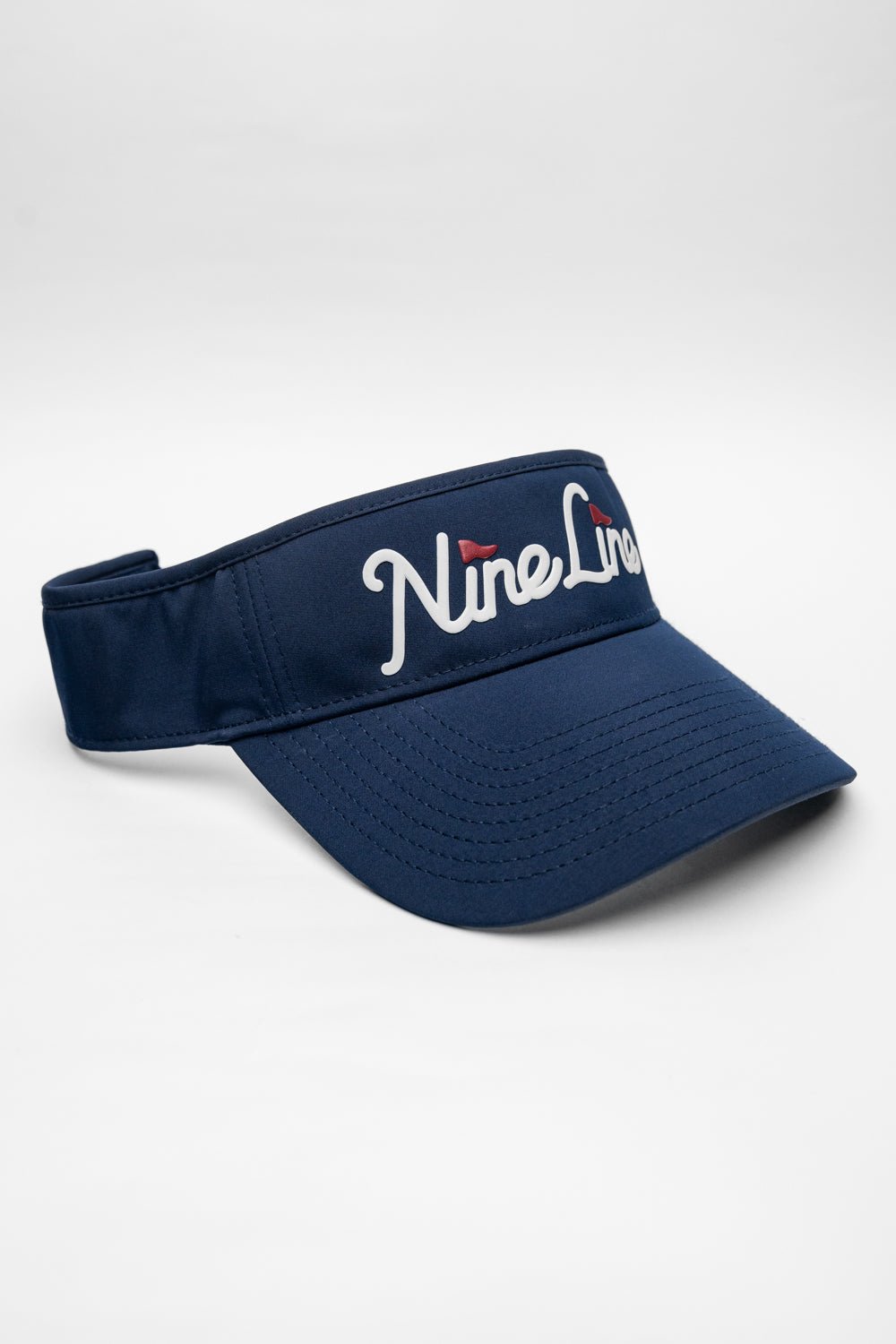 Nine Line Pin Flag Logo Golf Visor