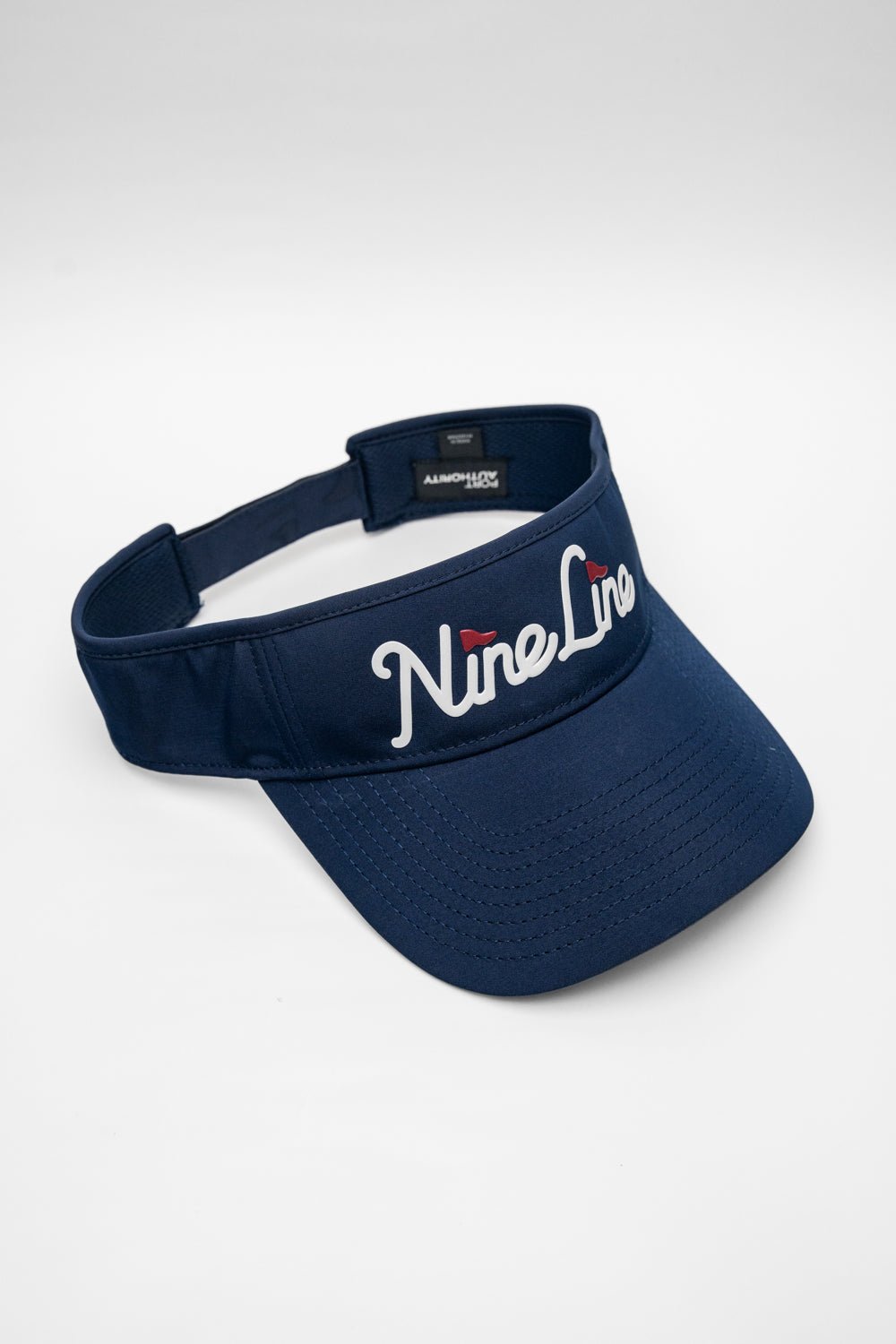 Nine Line Pin Flag Logo Golf Visor