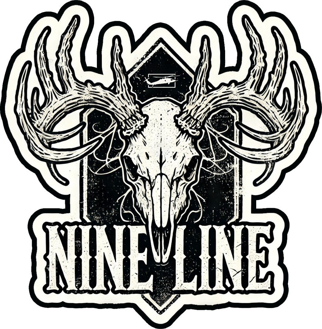 NL Deer Skull - Sticker
