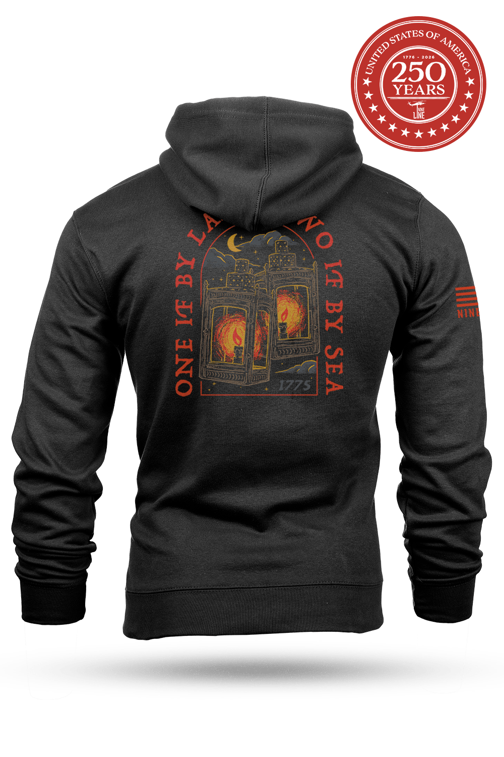 One if by Land, Two if by Sea - Hoodie