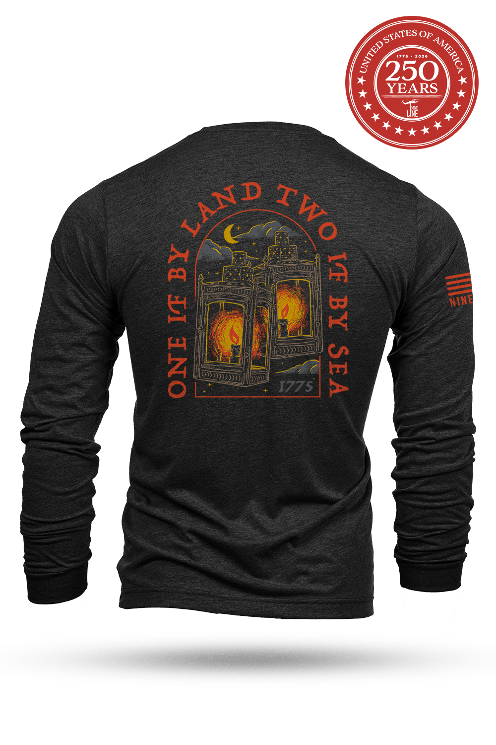 One if by Land, Two if by Sea - Long - Sleeve Shirt