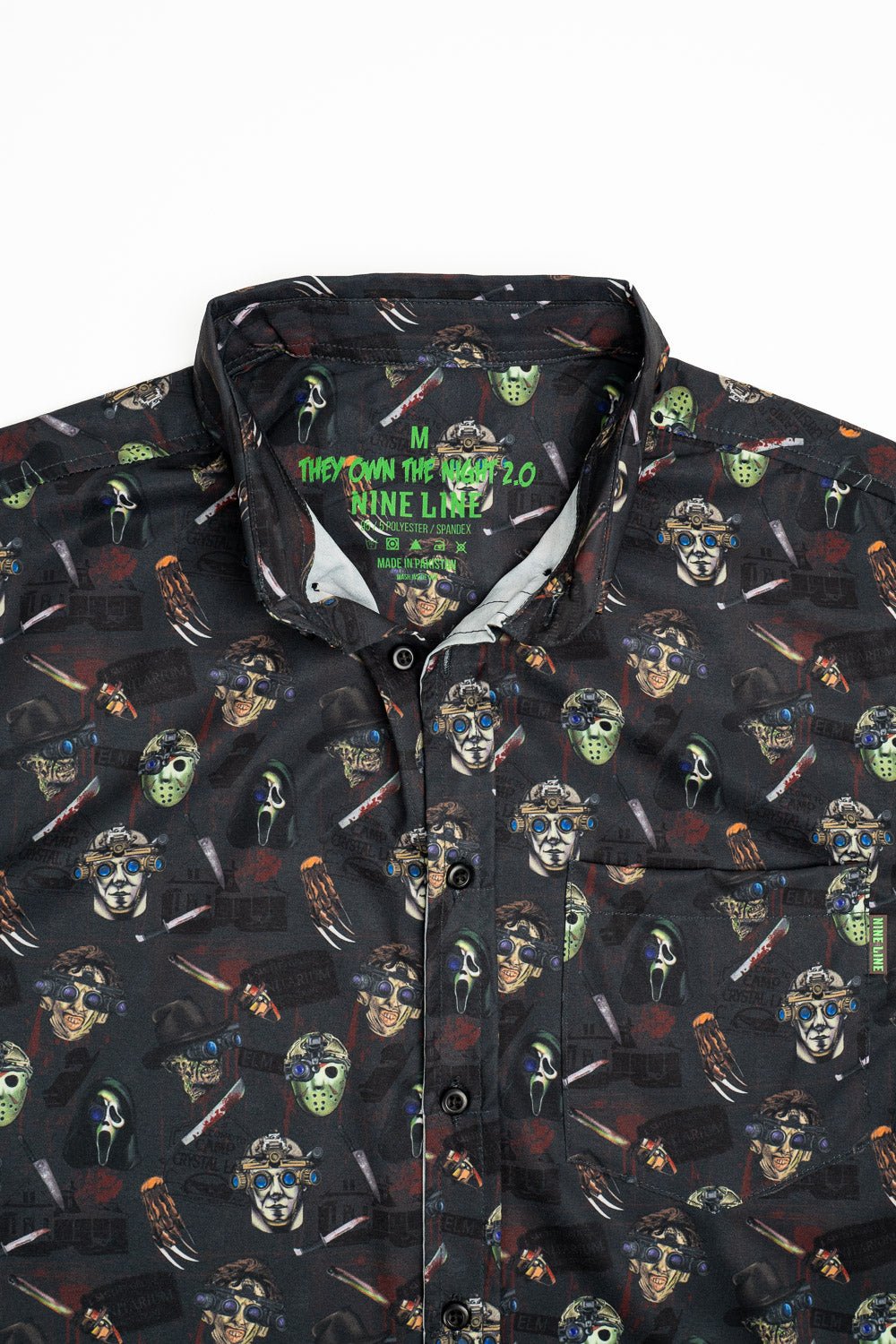 Own The Night - Short Sleeve Button Down