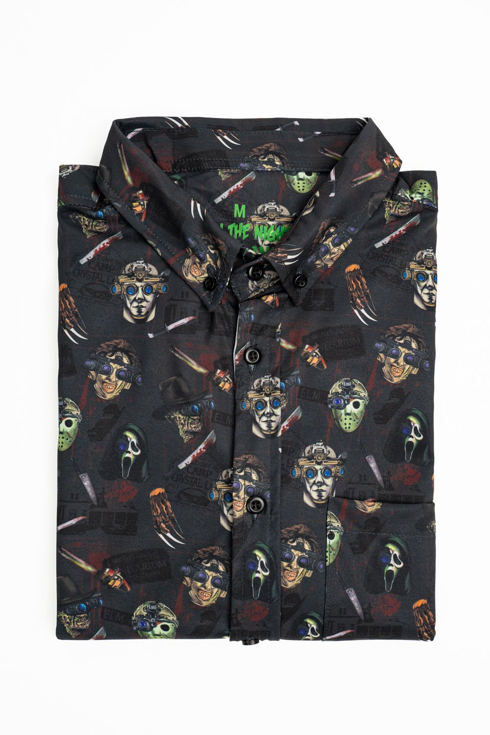 Own The Night - Short Sleeve Button Down