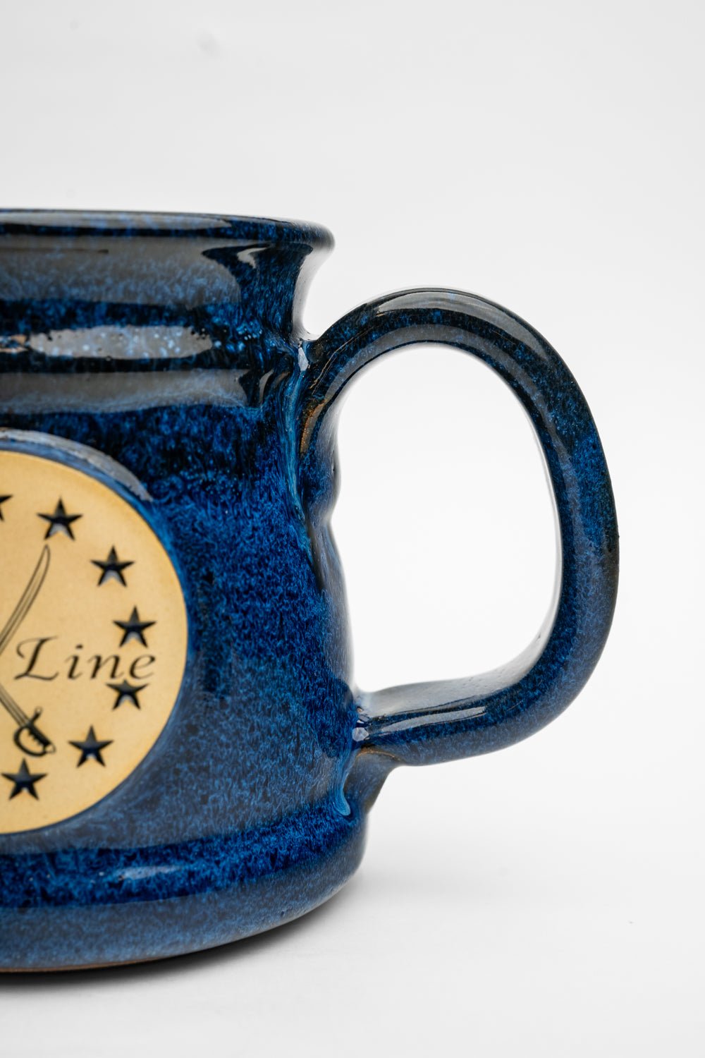 Patriots Crossed Sword - Handcrafted Ceramic Mug