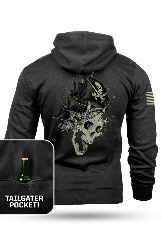 Pirate Skull - Tailgater Hoodie