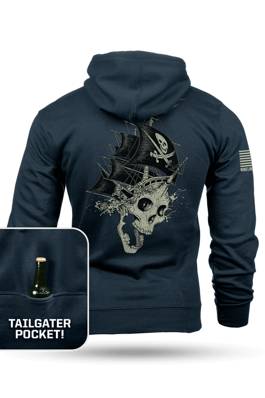 Pirate Skull - Tailgater Hoodie