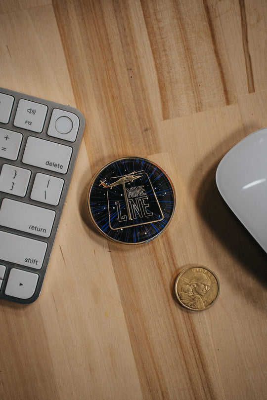 Saber Flag Challenge Coin